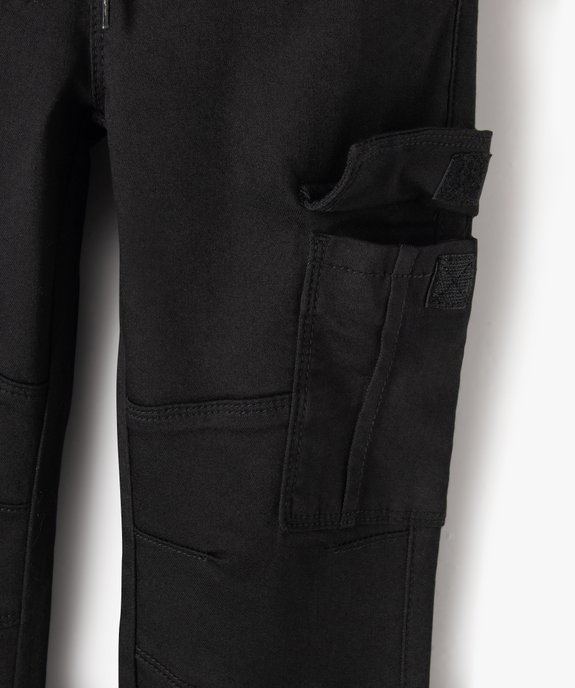Pantalon cargo résistant garçon vue3 - GEMO (ENFANT) - GEMO