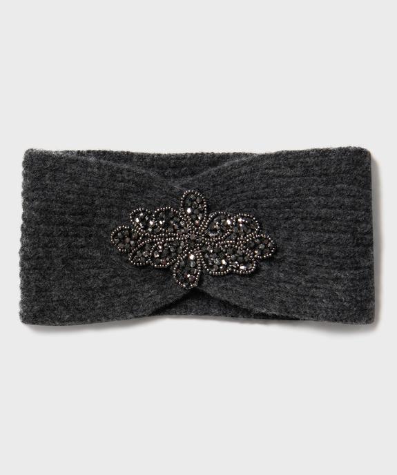 Bandeau pour les cheveux avec bijou en perles femme vue1 - GEMO 4G FEMME - GEMO
