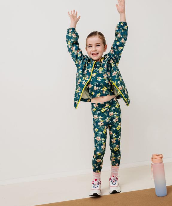 Blouson à capuche en matière déperlante fille vue2 - GEMO 4G FILLE - GEMO