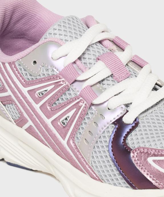 Baskets fille running en mesh avec détails effet métallisé vue6 - LOVELY WINGS - GEMO