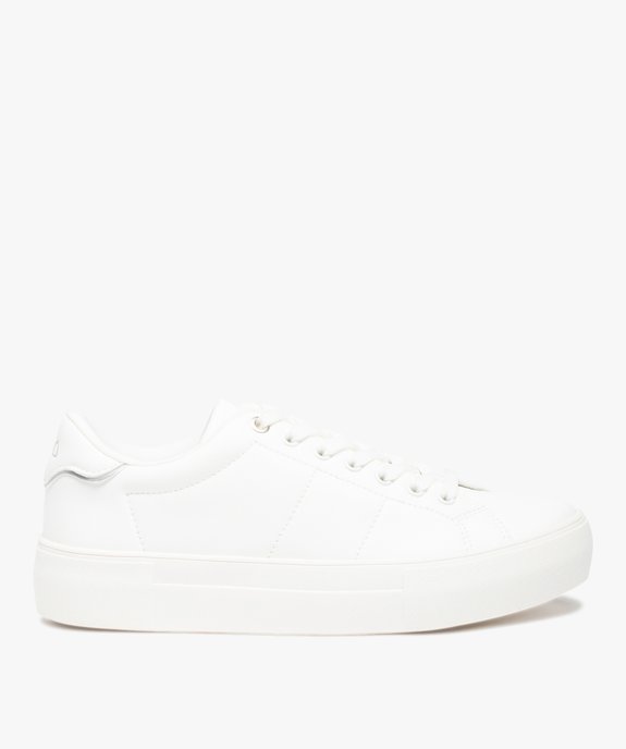 Tennis femme unies à lacets – Ellesse Virgin vue1 - ELLESSE - GEMO