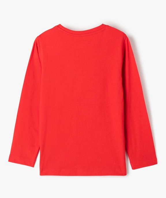 Tee-shirt manches longues sequins garçon vue4 - GEMO (ENFANT) - GEMO