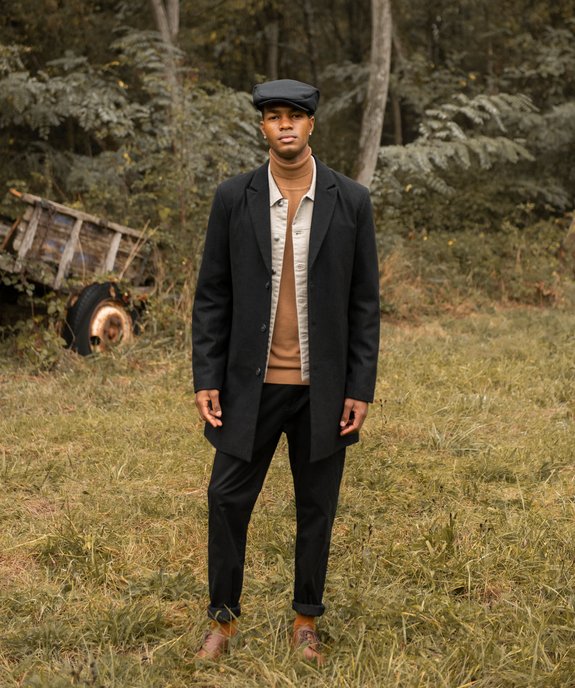 Manteau homme élégant longueur 3/4 vue6 - GEMO (HOMME) - GEMO