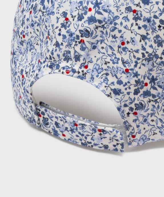 Casquette à motifs fleuris fille - LuluCastagnette vue2 - LULU CASTAGNETT - GEMO