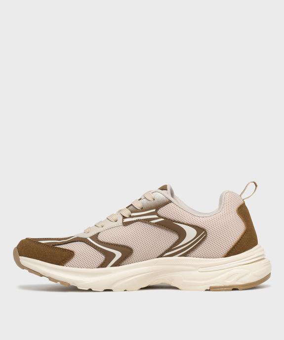 Baskets de running en mesh légères homme - 5 MILES vue3 - 5 MILES - GEMO