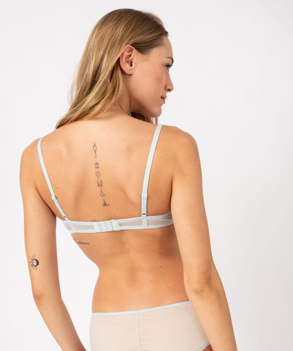 Soutien-gorge corbeille en dentelle à armatures vue2 - GEMO(HOMWR FEM) - GEMO