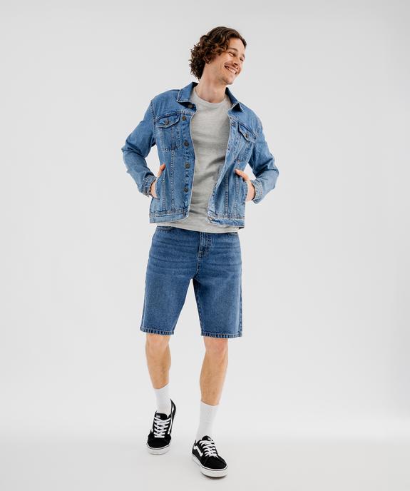 Tee-shirt sans manches en jersey de coton homme vue5 - GEMO 4G HOMME - GEMO