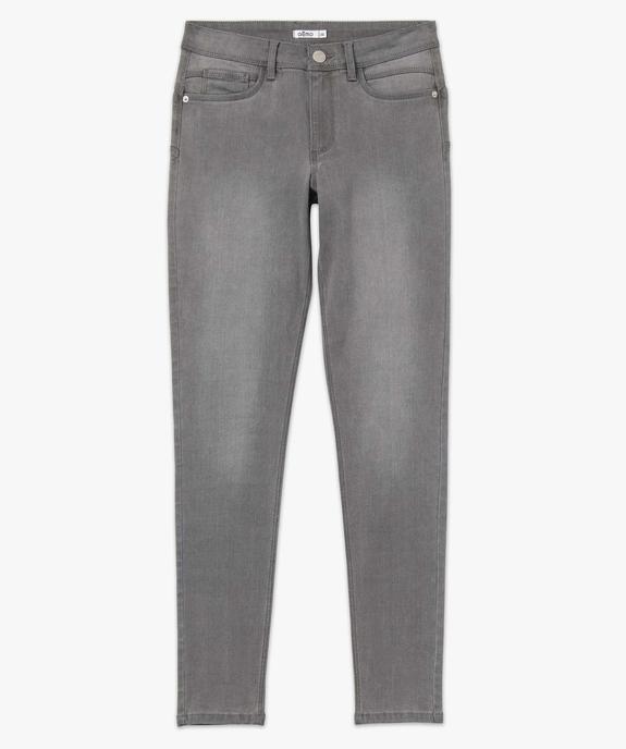 Jegging femme taille haute vue4 - GEMO 4G FEMME - GEMO
