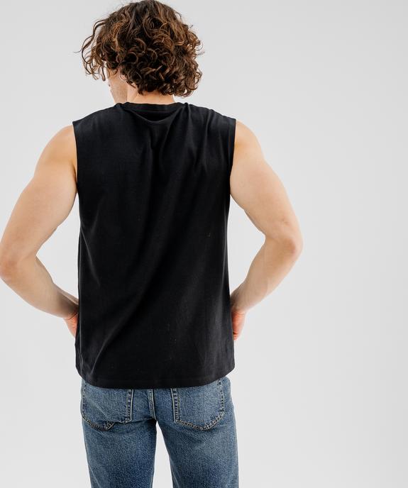 Débardeur en jersey de coton imprimé homme - AC/DC vue4 - ACDC - GEMO