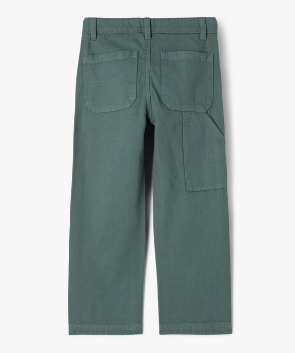 Pantalon loose à taille réglable garçon vue4 - GEMO (ENFANT) - GEMO