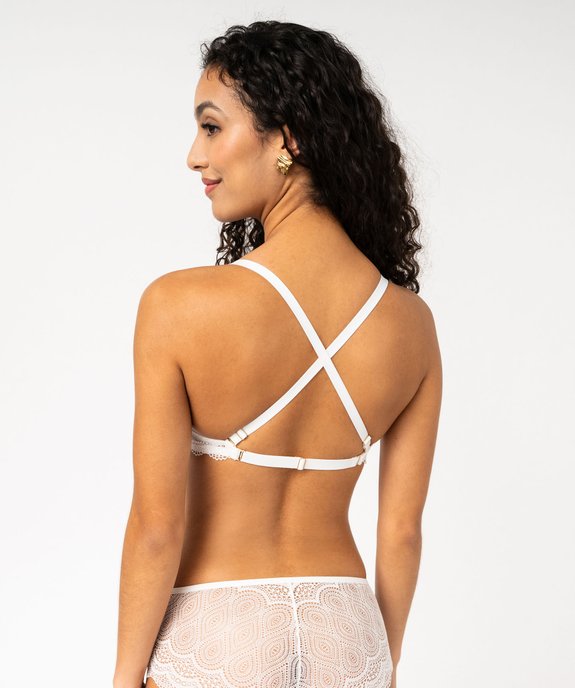 Soutien-gorge à armatures avec bretelles multipositions vue6 - GEMO(HOMWR FEM) - GEMO