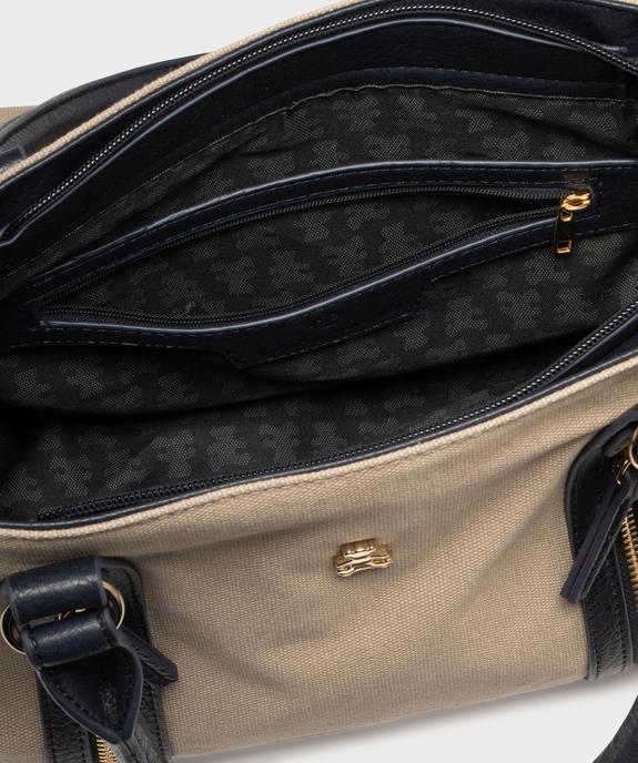 Sac en toile avec bandoulière amovible femme - LuluCastagnette vue3 - LULU CASTAGNETT - GEMO