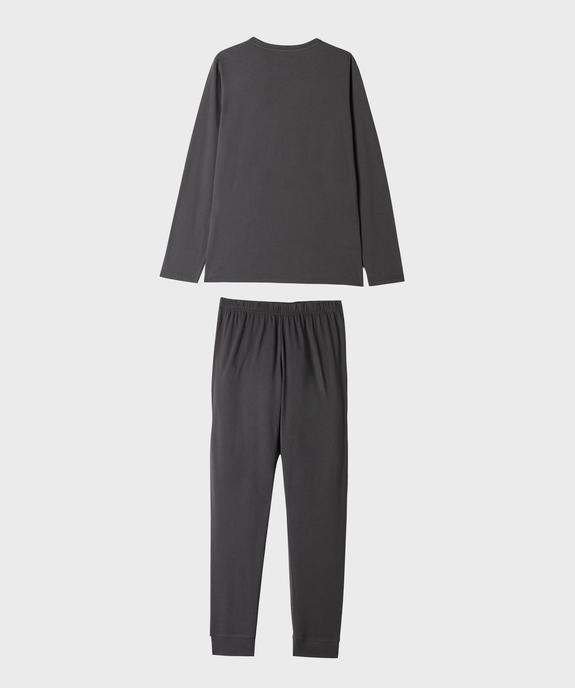 Pyjama long coton garçon - MINECRAFT vue3 - MINECRAFT - GEMO