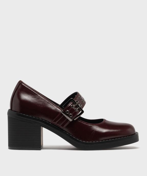 Chaussures à talon Mary Jane à semelle épaisse femme vue1 - 5 MILES - GEMO