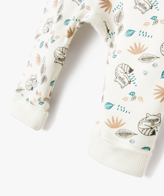 Pantalon souple en maille extensible bébé vue3 - GEMO 4G BEBE - GEMO