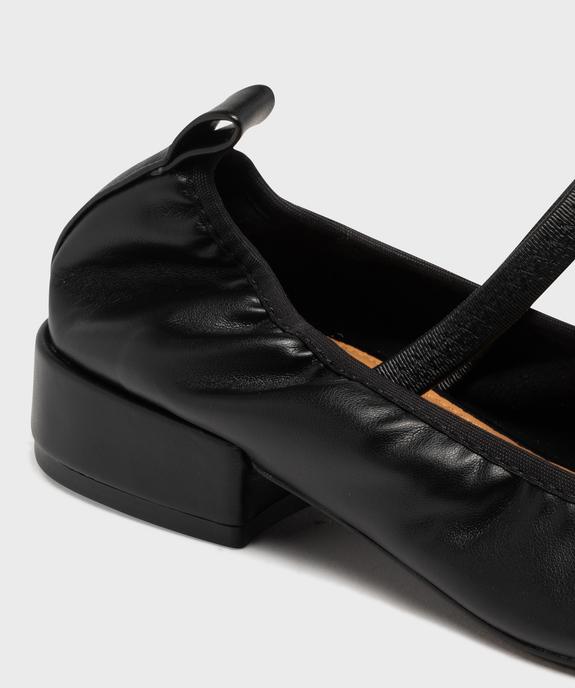 Ballerines souples à petit talon femme - Follow Me vue6 - FOLLOW ME - GEMO