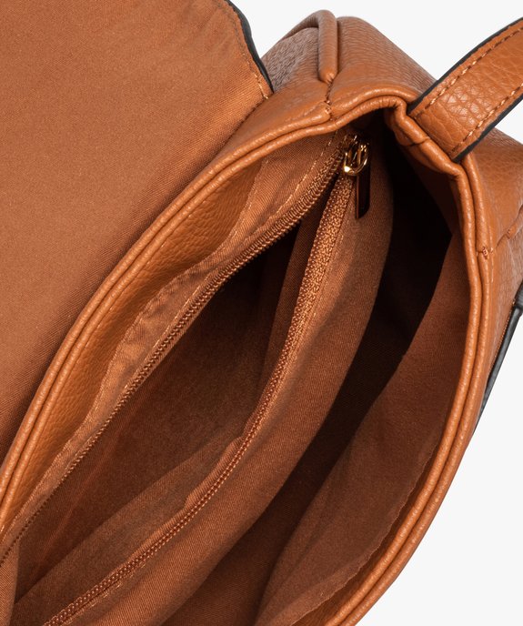 Sac besace à pompon doré vue3 - GEMO (ACCESS) - GEMO