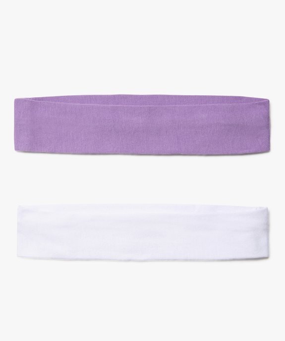 Bandeau à cheveux en jersey fille (lot de 2) vue1 - GEMO (ACCESS) - GEMO