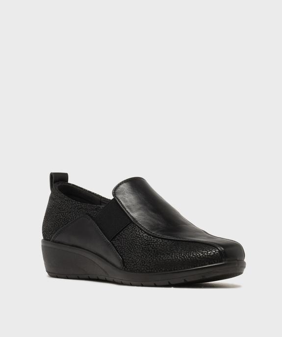 Mocassins confort à semelle intérieure cuir femme - G'Flex vue2 - G'FLEX - GEMO