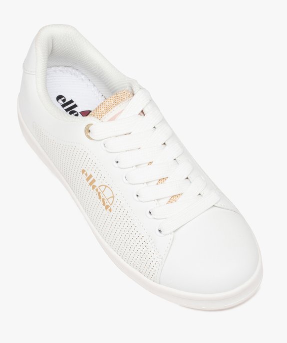 Baskets femme unies style rétro avec perforations - Ellesse vue5 - ELLESSE - GEMO