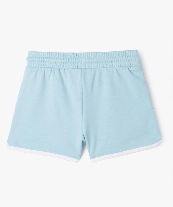 Short en molleton bouclette imprimé fille - Stitch vue3 - LILO & STITCH - GEMO
