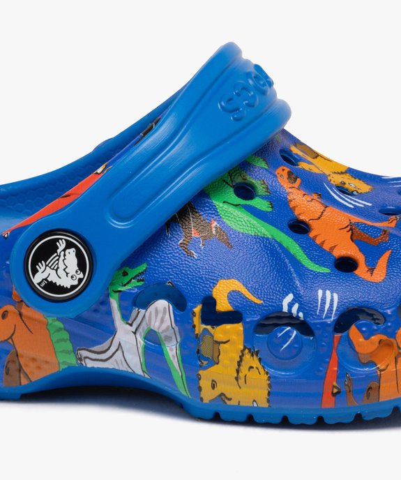 Sabots souples garçon dessus perforé et à motifs avec bride pivotante Baya Seasonnal Print - Crocs vue6 - CROCS - GEMO