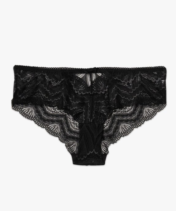 Shorty en dentelle femme vue4 - GEMO(HOMWR FEM) - GEMO
