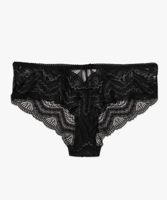 Shorty en dentelle femme vue4 - GEMO(HOMWR FEM) - GEMO