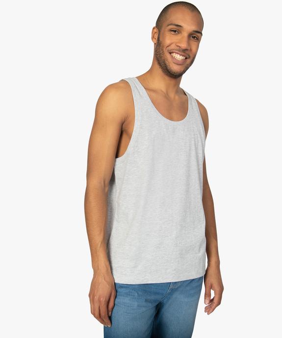 Débardeur homme uni vue1 - GEMO (HOMME) - GEMO