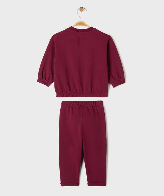 Ensemble 2 pièces sweat + jogging bébé garçon - LuluCastagnette vue4 - LULUCASTAGNETTE - GEMO