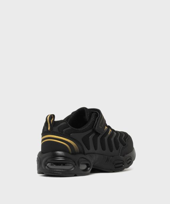 Baskets bicolores avec semelle bulle d’air garçon - 5 Miles  vue4 - 5 MILES - GEMO