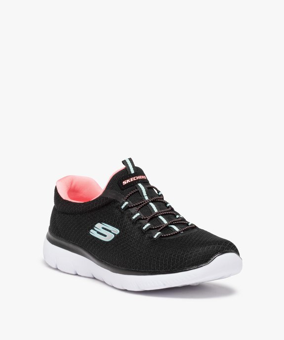 Baskets femme dessus mesh - Skechers Summits vue2 - SKECHERS - GEMO