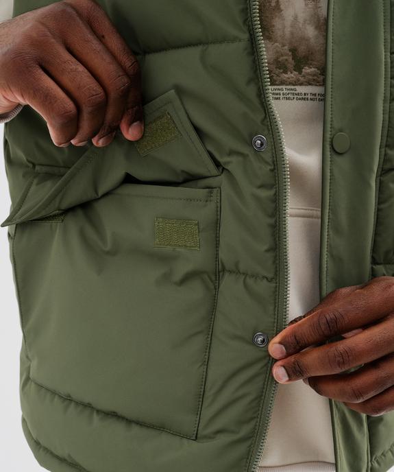 Doudoune sans manches à col montant homme vue6 - GEMO 4G HOMME - GEMO