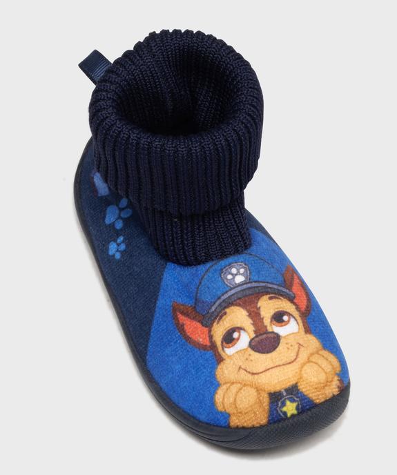 Chaussons chaussettes imprimés garçon - La Pat'Patrouille vue5 - PAT PATROUILLE - GEMO