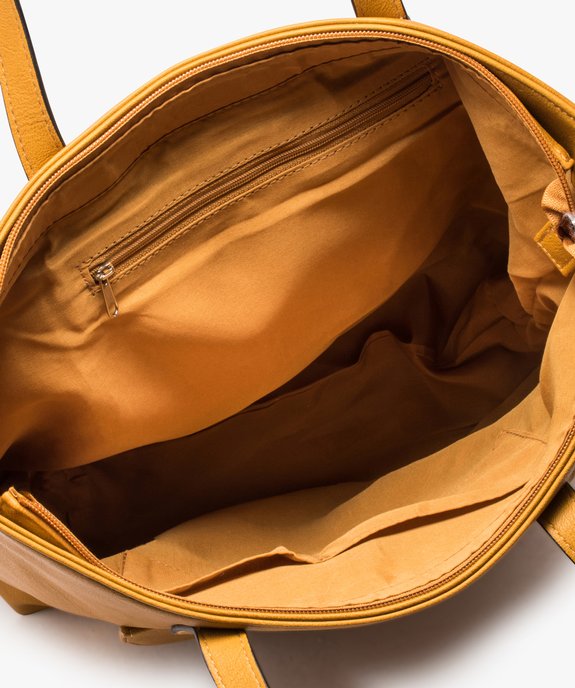 Sac cabas grandes dimensions à anses plates  vue3 - GEMO (ACCESS) - GEMO