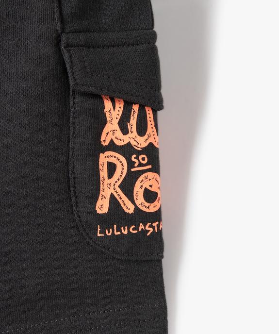Short bébé garçon en maille souple - LuluCastagnette vue2 - LULUCASTAGNETTE - GEMO