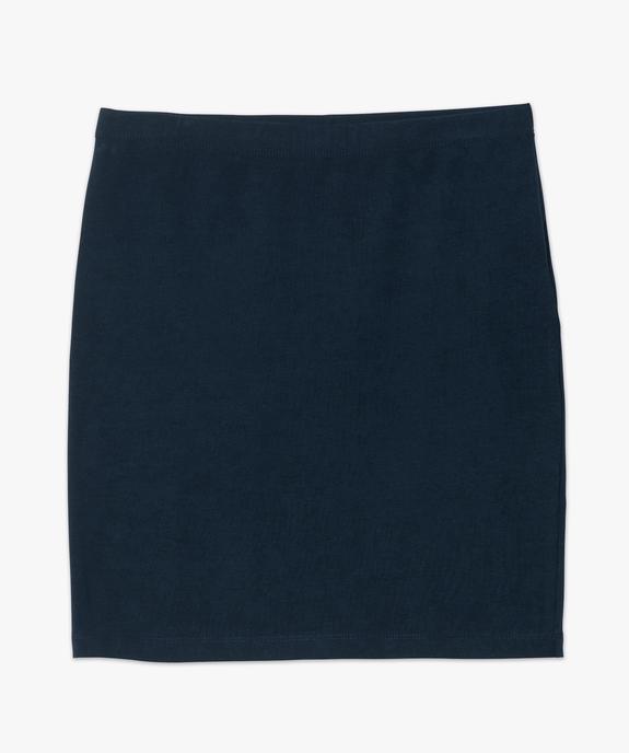 Jupe femme courte en jersey forme tube vue4 - GEMO(FEMME PAP) - GEMO