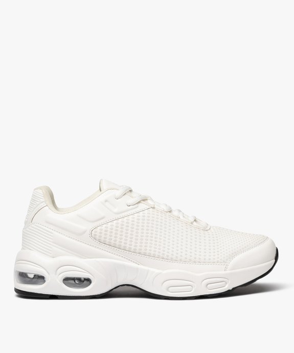 Baskets running en mesh renforcé avec semelle à bulle d'air homme  vue2 - 5 MILES - GEMO