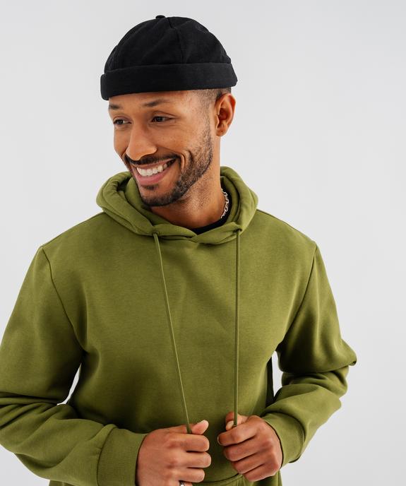 Sweat à capuche en molleton doux homme vue2 - GEMO 4G HOMME - GEMO