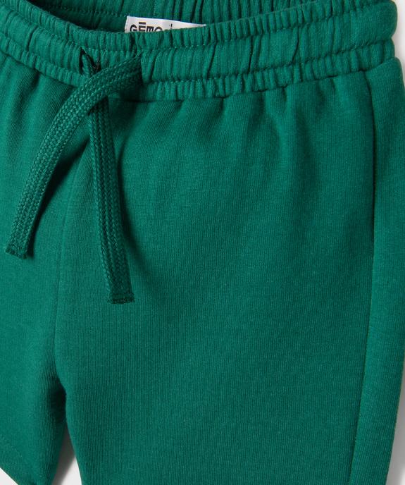 Short en maille French Terry avec taille élastique bébé garçon vue2 - GEMO(BEBE DEBT) - GEMO