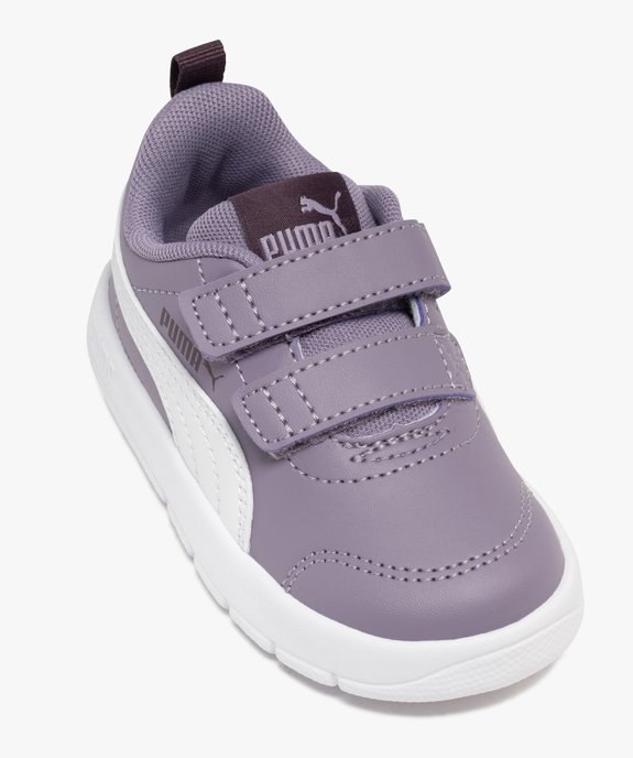 Baskets bébé garçon à double scratch Court Flex V3 - Puma vue5 - PUMA - GEMO