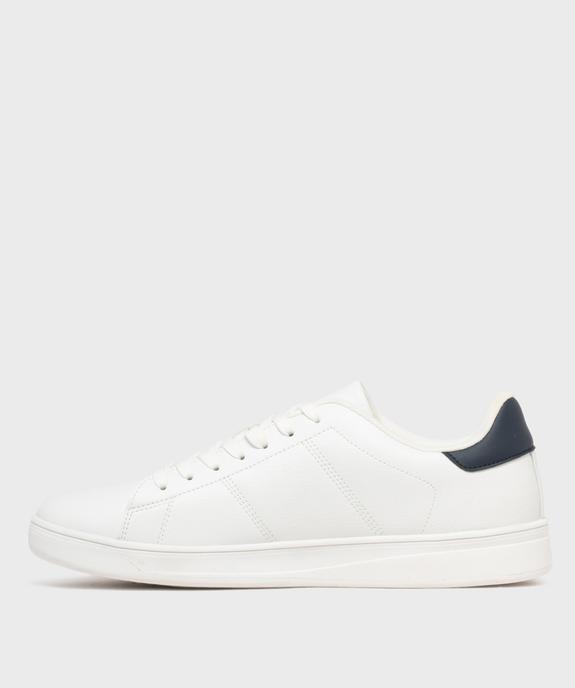 Baskets basses à lacets unies look urbain homme - 5 Miles vue3 - 5 MILES - GEMO