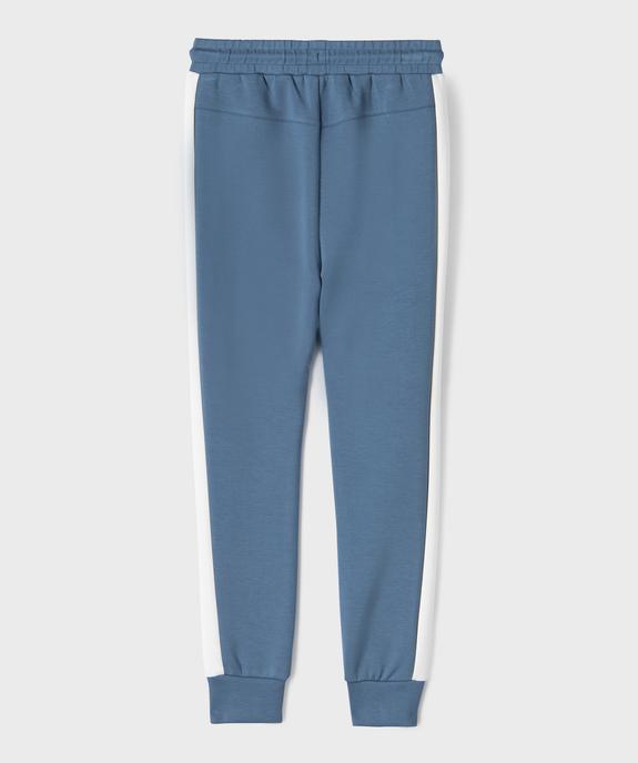 Pantalon de jogging doux et extensible garçon vue3 - GEMO (JUNIOR) - GEMO