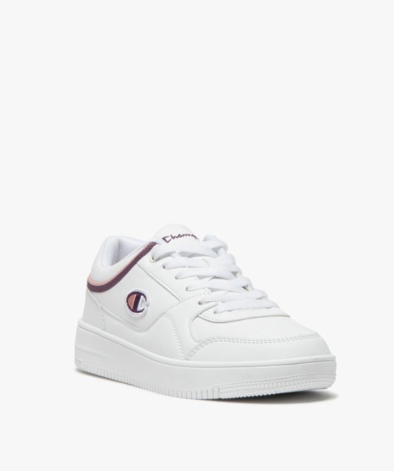 Baskets femme unies à lacets – Champion Rebound vue2 - CHAMPION USA - GEMO
