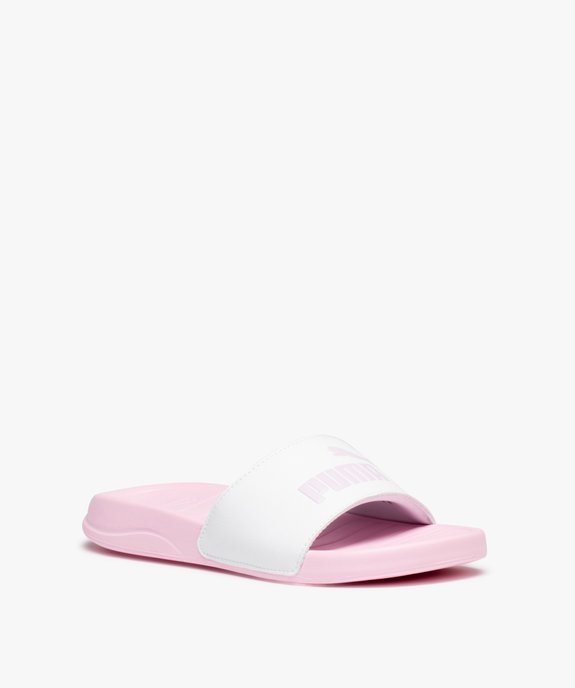 Mules de piscine femme détail métallisé Popcat 20 - Puma  vue2 - PUMA - GEMO