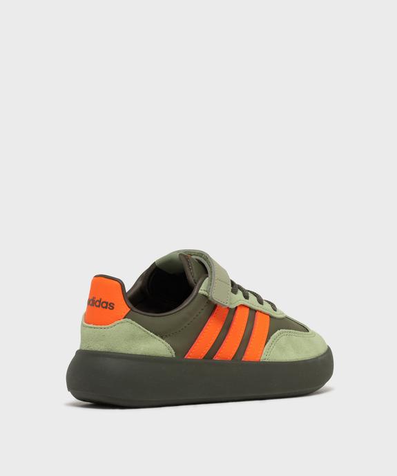 Baskets basses à épaisse semelle et scratch garçon - Adidas vue4 - ADIDAS - GEMO