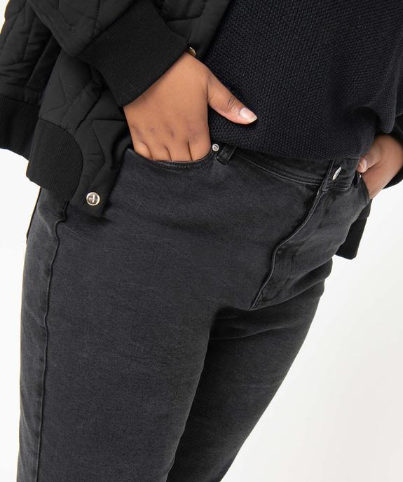 Jean femme grande taille coupe mom en denim stretch vue2 - GEMO (G TAILLE) - GEMO
