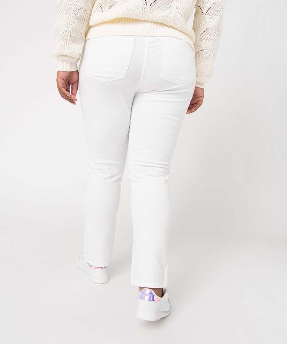 Jean femme grande taille extensible coupe Slim vue3 - GEMO (G TAILLE) - GEMO