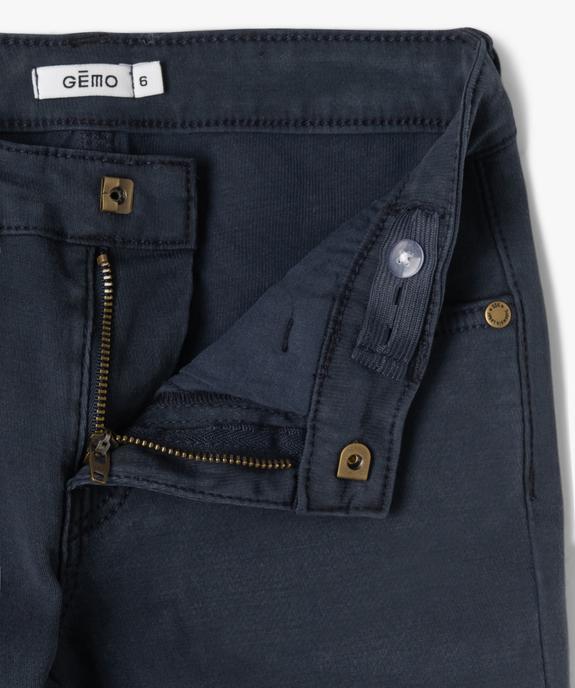 Pantalon cargo bas resserré garçon - GEMO (ENFANT) Pantalon cargo bas resserré garçon vue9 - GEMO (ENFANT) - GEMO