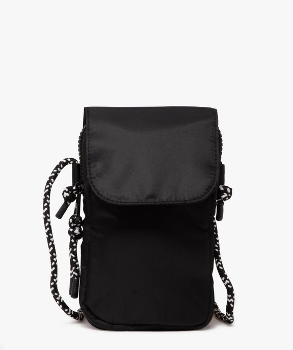 Pochette à bandoulière en toile avec rabat garçon vue1 - GEMO (JUNIOR) - GEMO
